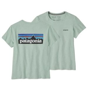 Patagonia Woman's Mint Green Short Sleeve Tee